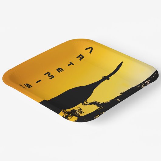 Artemis II to Launch Pad Papieren Bordje (Gebogen)