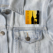 Artemis II to Launch Pad Vierkante Button 5,1 Cm (In situ)