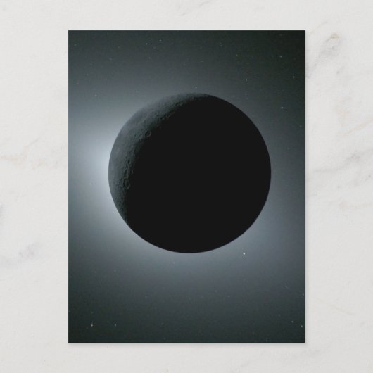 Artemis II Total Solar Eclipse Briefkaart (Voorkant)