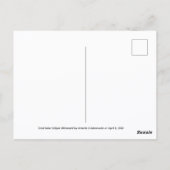 Artemis II Total Solar Eclipse Briefkaart (Achterkant)