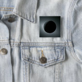 Artemis II Total Solar Eclipse Vierkante Button 5,1 Cm (In situ)