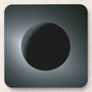 Artemis II Totale Zonsverduistering Bier Onderzetter