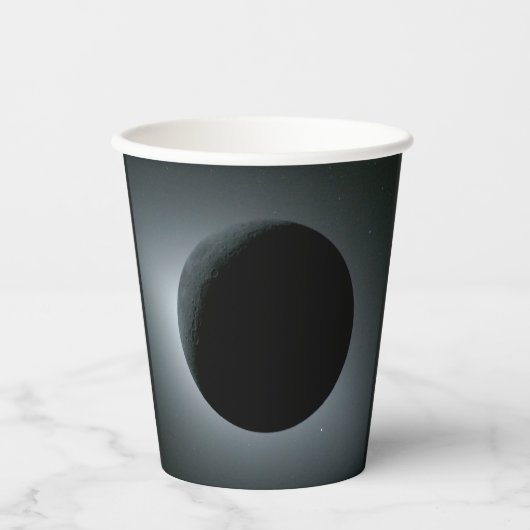 Artemis II Totale Zonsverduistering Papieren Bekers (Voorkant)