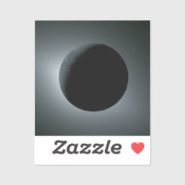 Artemis II Totale Zonsverduistering Sticker