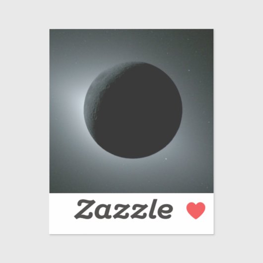Artemis II Totale Zonsverduistering Sticker (Vel)
