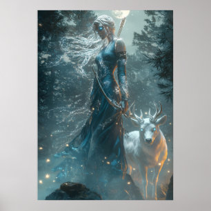 Artemis, Jageres van de Maan - Godin van de Wilder Poster