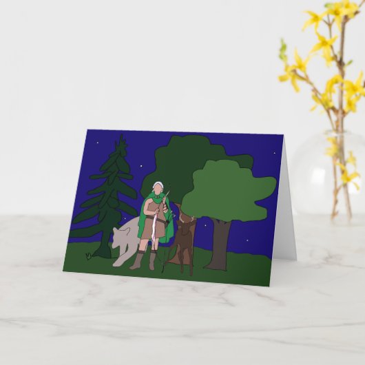 Artemis-kaart Kaart (Gele Bloem)