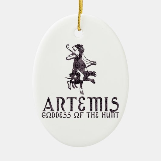 Artemis Keramisch Ornament (Voorkant)