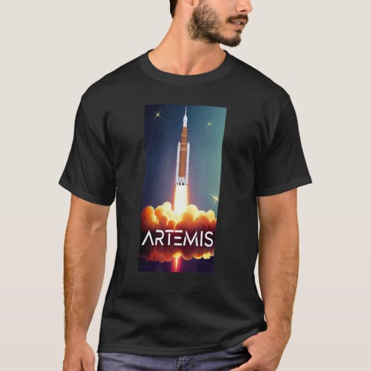 Artemis lanceert SLS-bewegingsruimte T-shirt (Voorkant)