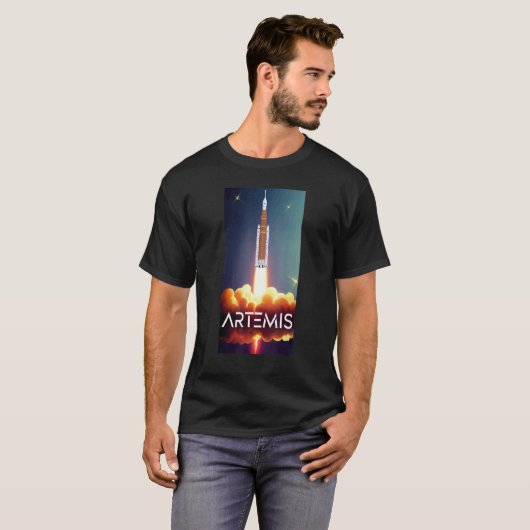 Artemis lanceert SLS-bewegingsruimte T-shirt (Voorkant volledig)