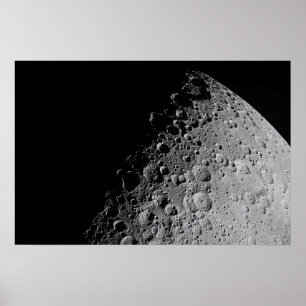 Artemis Maanmissie Maanoppervlak Poster