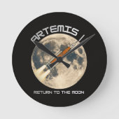Artemis-maanmissie Ronde Klok (Voorkant)