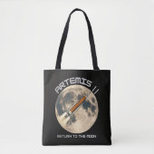 Artemis-maanmissie Tote Bag (Voorkant)