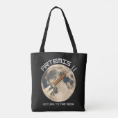 Artemis-maanmissie Tote Bag (Achterkant)