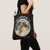 Artemis-maanmissie Tote Bag (Dichtbij)