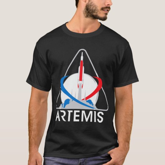 Artemis Mission One Astronaut T-shirt (Voorkant)