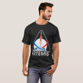 Artemis Mission One Astronaut T-shirt (Voorkant volledig)