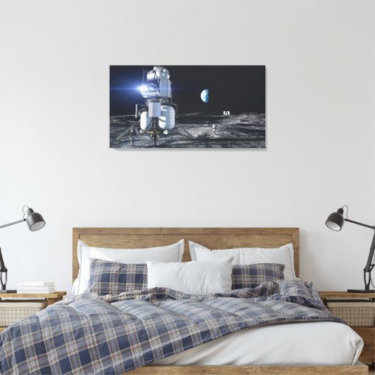 Artemis Mondmission der Nasa Canvas Afdruk (Insitu (Slaapkamer))