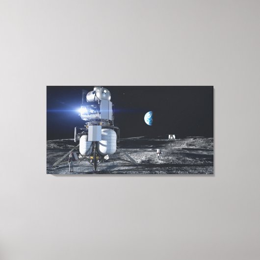 Artemis Mondmission der Nasa Canvas Afdruk (Voorkant)