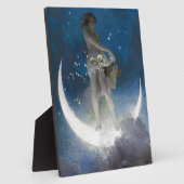 Artemis Moon Goddess Scattering Night Stars Fotoplaat (Zijkant)