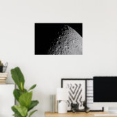 Artemis Moon Mission Lunar Surface Poster (Thuiskantoor)
