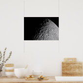 Artemis Moon Mission Lunar Surface Poster (Keuken)