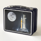 Artemis Moon Rocket in Dawn (Achterkant)