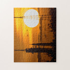 Artemis Moon Rocket in Dawn Legpuzzel