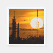 Artemis Moon Rocket in Dawn Servet (Voorkant)