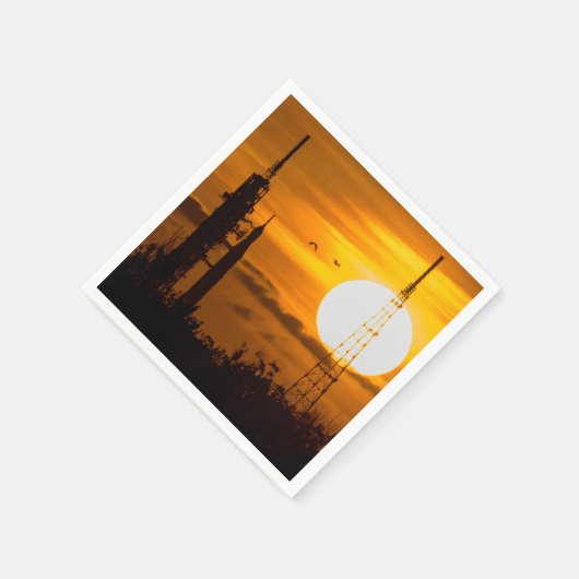 Artemis Moon Rocket in Dawn Servet (Hoek)