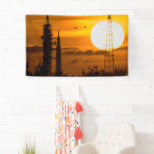 Artemis Moon Rocket in Dawn Spandoek (Insitu)