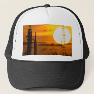 Artemis Moon Rocket in Dawn Trucker Pet