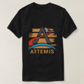 artemis nasa vintage t-shirt (Design voorkant)