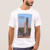 Artemis One Moon Rocket op pad T-shirt (Voorkant)