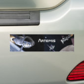 Artemis Orion SLS Moon Mission Bumpersticker (Op auto)