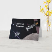Artemis Orion SLS Moon Mission Kaart (Gele Bloem)