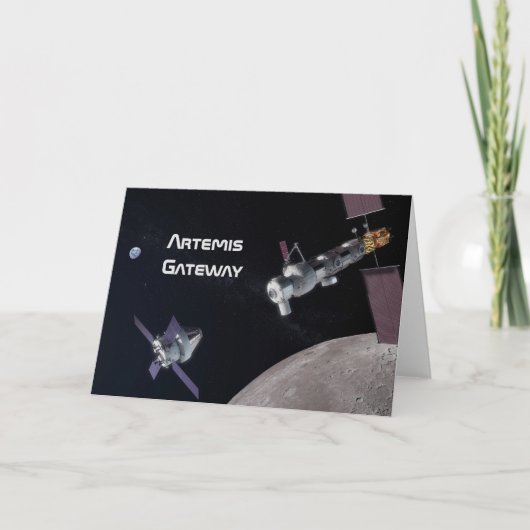 Artemis Orion SLS Moon Mission Kaart (Voorkant)