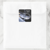 Artemis Orion SLS Moon Mission Vierkante Sticker (Tas)