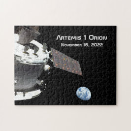 Artemis Orion Spacecraft Blue Marmer Legpuzzel