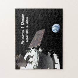 Artemis Orion Spacecraft Blue Marmer Legpuzzel