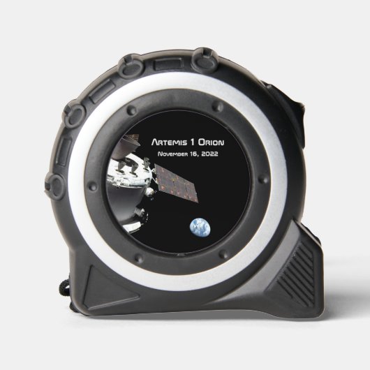 Artemis Orion Spacecraft Blue Marmer Rolmaat (Voorkant)