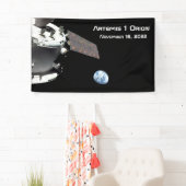 Artemis Orion Spacecraft Blue Marmer Spandoek (Insitu)