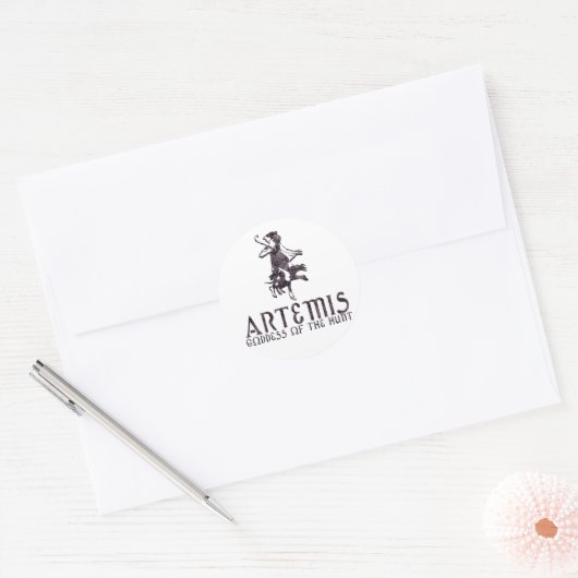 Artemis Ronde Sticker (Envelop)