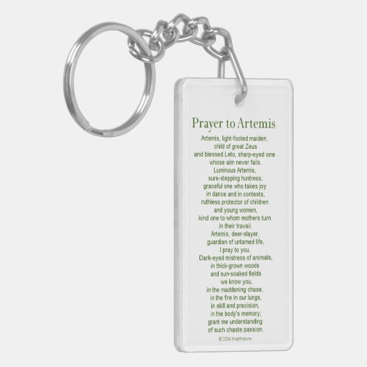 Artemis Sleutelhanger (Voorkant Links)