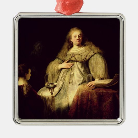 Artemisia, 1634 metalen ornament (Voorkant)
