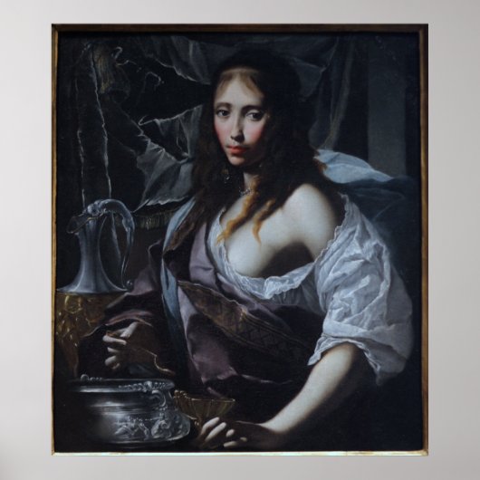 Artemisia bereidt Drink voor Poster (Voorkant)