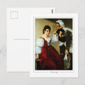 Artemisia Gentileschi #10 - Kunstkunst Briefkaart (Voorkant / Achterkant)