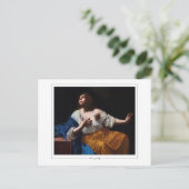 Artemisia Gentileschi #11 - Kunst Briefkaart (Staand voorkant)