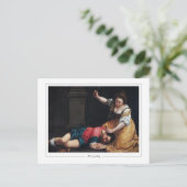 Artemisia Gentileschi #14 - Fijne Kunst Briefkaart (Staand voorkant)