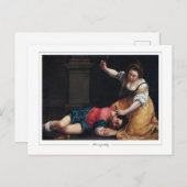 Artemisia Gentileschi #14 - Fijne Kunst Briefkaart (Voorkant / Achterkant)